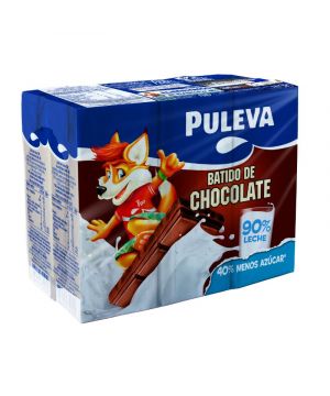 Batido Puleva De Chocolate Pack 6 Unds X 200 Ml.