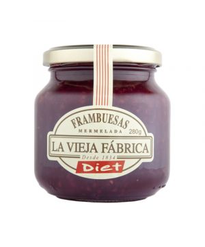 Mermelada La Vieja Fabrica Frambuesa Diet 280 Grs