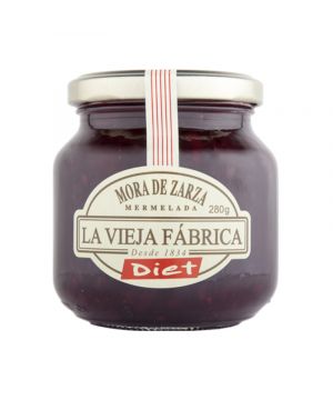 Mermelada La Vieja Fabrica Mora Diet 280 Grs