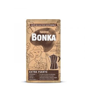 Cafe Bonka Cafetera Italiana Extrafuerte Mol.natural 250 Grs