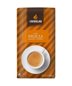 Cafe Candelas Molido Mezcla 250 Grs