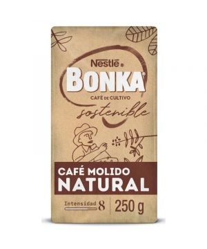 Cafe Bonka Molido Natural 250 Grs