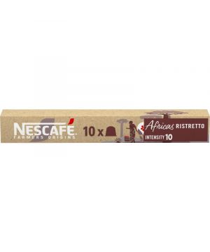 Cafe Nescafe Farmers Origins Africas By Nespresso 10 Caps.