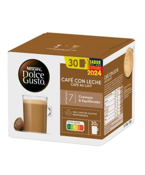 Cafe Nescafe D.g Cafe Con Leche 30 Capsulas  210Grs