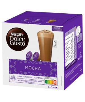 Cafe Nescafe Dolce Gusto Mocha 16 Caps 216 Grs