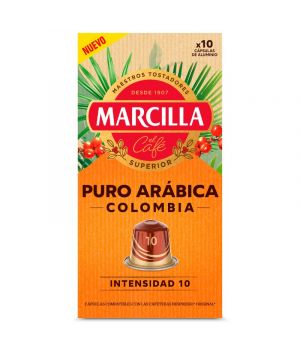 Cafe Marcilla Colombia 10 Capsulas X 5,2 Grs.