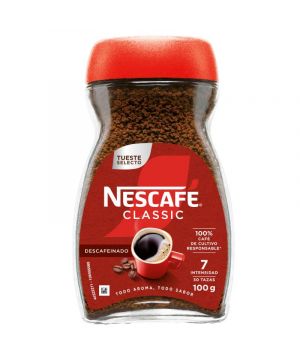 Cafe Nescafe Descafeinado 100 Grs