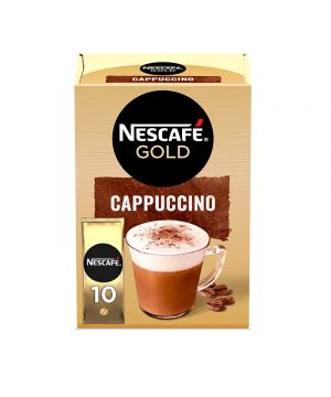 Cafe Nescafe Cappuccino Natural Sobre 10 Unds X 14 Gr.