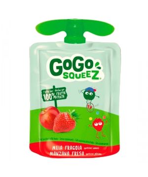 Fruta Batida Gogo Squeez Manzana-fresa 90 Grs.