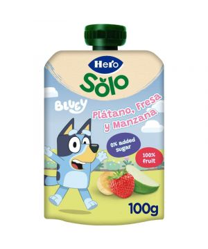 Bolsita Hero Solo Platano-Fresa-Manzana 100 Grs