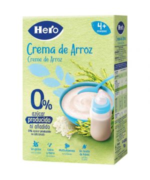 Papilla Hero Baby Crema De Arroz 220 Grs.