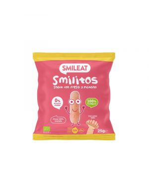 Snack Smileat Smilitos Fresa/platano 25 Gr.