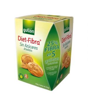 Galleta Gullon Diet-Fibra Sin Azucar 450 Grs