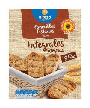 Panecillos Alteza Tostados Integrales 225 Grs