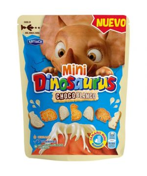 Galletas Dinosaurus Mini Chocoblanco 100 Grs.