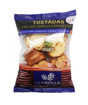 Pan Tostado La Gavilla Con Cebolla Caramelizada 80 Grs