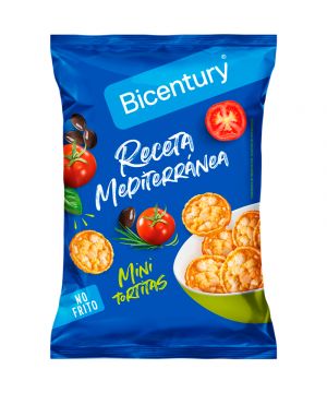 Tortita Bicentury Mini Receta Mediterranea 70 Grs.