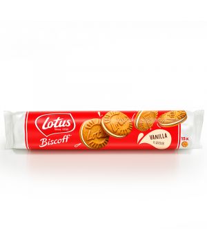 Galleta Lotus Biscoff Sandwich Vainilla 150 Grs.