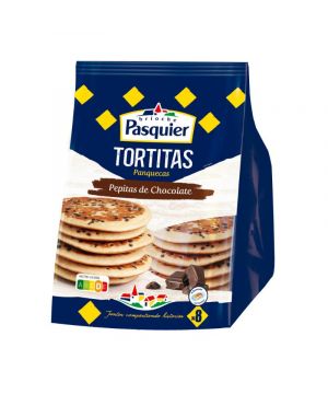 Tortitas Pasquier Con Pepitas De Chocolate 280 Grs.