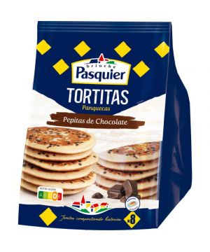 Tortitas Pasquier Con Pepitas De Chocolate 280 Grs.
