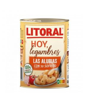 Alubia Litoral Hoy Legumbres 430 Gr.