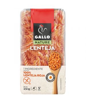 Helices Gallo Nature 100% Lenteja 250 Grs.