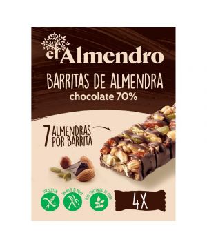 Barrita El Almendro Almendras Y Chocolate 70% 100 Gr