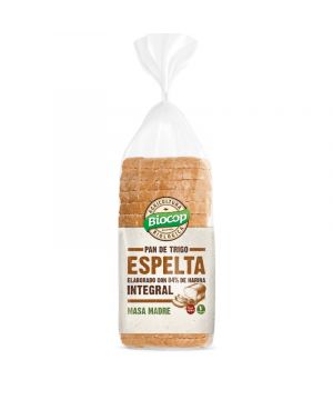 Pan De Molde Biocop Trigo Espelta Integral 400 Grs.