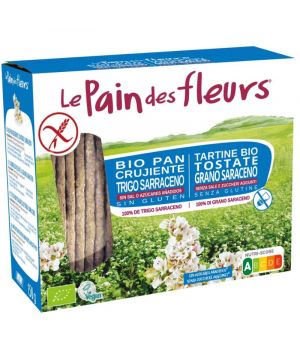 Crackers Le Pain Des Fleurs Bio Tr.sarraceno S/S Y S/G 150Gr