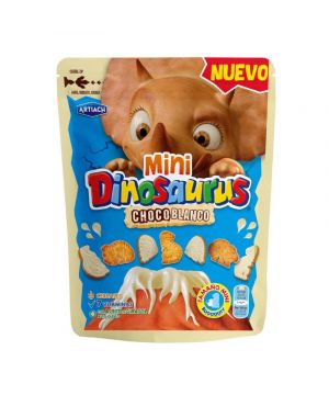 Galletas Dinosaurus Mini Chocoblanco 120 Grs