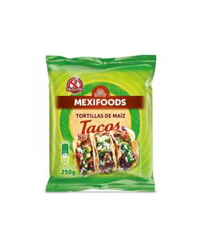 Tortilla Mexifoods Maiz 250 Grs.