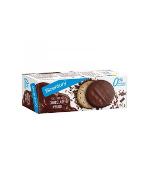 Galleta Bicentury Digestive Chocolate Negro 0% Az.aÑad.150gr