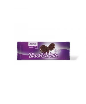 Galletas Airos Black & White Sin Gluten 300 Grs.