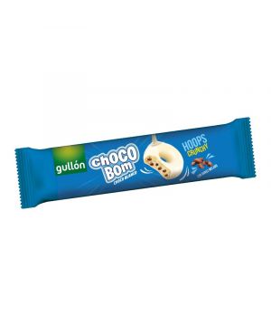 Galleta Gullon Hoops Choco Bom Blanco 128 Grs.