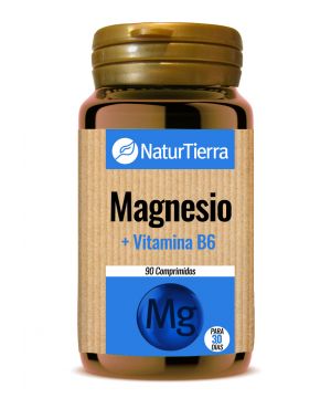 Magnesio Naturtierra Con Vitamina B6 90 Comprimidos