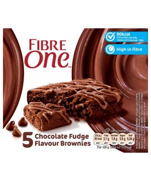 Barritas Fibre One Brownie Chocolate P4X24Gr