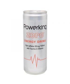 Bebida Energetica Powerking Zero 250 Ml.