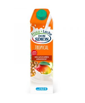 Fruta + Leche D.simon Tropical 1 Litro