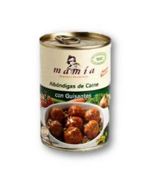 Albondiga Mamia Carne Con Guisantes 400 Gr.