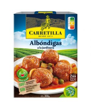 Albondiga Carretilla A La Jardinera 300 Gr.