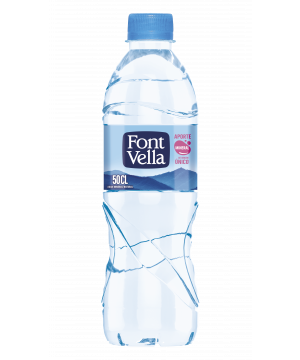 Agua Font Vella Mineral 0,5 Litros