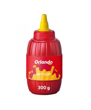 Ketchup Orlando Barrilito 300 Grs.