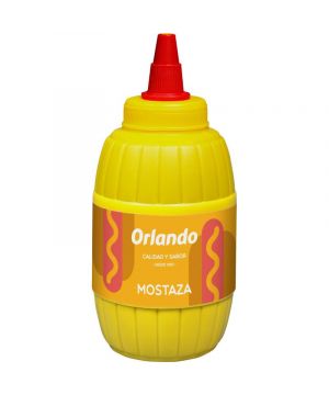 Mostaza Orlando Barrilito 300 Grs.