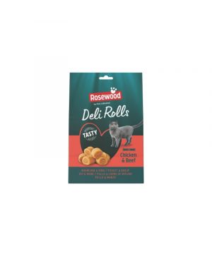 Alimento Deli Rolls Pollo Y Ternera 40 Grs