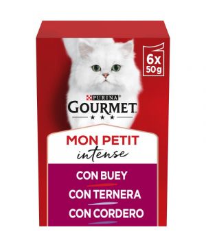 Alimento Gourmet Mon Petit Seleccion Carne Pack 6 X 50 Gr.