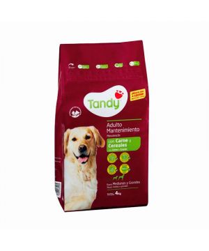 Alimento Tandy Perro Carne Y Cereales 4 Kilos.