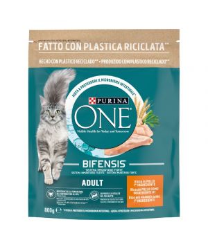 Alimento One Bifensis Adult Gato Seco Pollo Y Cereales 800Gr