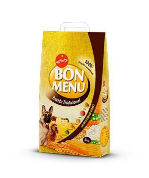 Alimento Bon Menu Tradicional Perro Seco 4 Kgs.