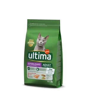 Alimento Ultima Cat Esterilizado Salmon 1,5 Kilos