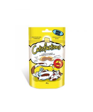 Alimento Catisfactions Queso 60 Grs